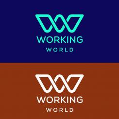 Logo # 1164955 voor Logo voor uitzendbureau Working World wedstrijd