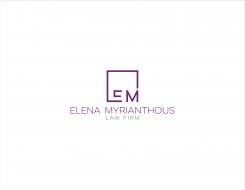 Logo design # 830940 for E Myrianthous Law Firm  contest