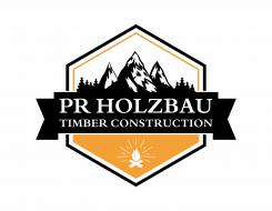 Logo design # 1167716 for Logo for the timber construction company  PR Holzbau GmbH  contest