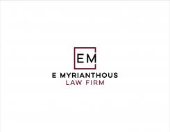 Logo design # 830254 for E Myrianthous Law Firm  contest