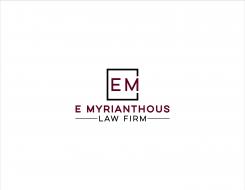 Logo design # 830256 for E Myrianthous Law Firm  contest