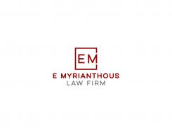 Logo design # 829993 for E Myrianthous Law Firm  contest