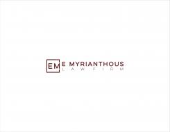 Logo design # 830713 for E Myrianthous Law Firm  contest