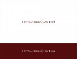 Logo design # 830718 for E Myrianthous Law Firm  contest