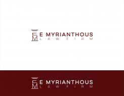 Logo design # 830720 for E Myrianthous Law Firm  contest