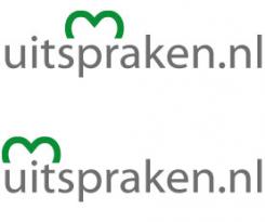 Logo # 216833 voor Logo voor nieuwe website Uitspraken.nl wedstrijd