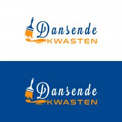 Logo # 1213154 voor Logo voor schilders  en onderhoudsbedrijf ’Dansende kwasten’  wedstrijd