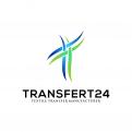 Logo design # 1159606 for creation of a logo for a textile transfer manufacturer TRANSFERT24 contest