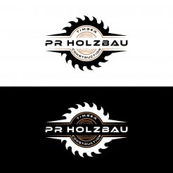 Logo design # 1165155 for Logo for the timber construction company  PR Holzbau GmbH  contest