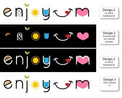 Logo # 338517 voor Logo Enjoyum. A fun, innovate and tasty food company. wedstrijd