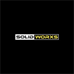 Logo design # 1247070 for Logo for SolidWorxs  brand of masts for excavators and bulldozers  contest