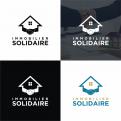 Logo design # 1169037 for Logo for  Immobilier Solidaire    The real estate agency that supports those who need it contest