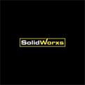 Logo design # 1249009 for Logo for SolidWorxs  brand of masts for excavators and bulldozers  contest