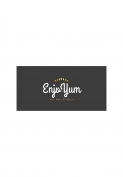 Logo # 336686 voor Logo Enjoyum. A fun, innovate and tasty food company. wedstrijd