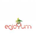 Logo # 338614 voor Logo Enjoyum. A fun, innovate and tasty food company. wedstrijd
