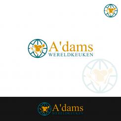 Logo # 649783 voor A'dams Wereldkeuken wedstrijd