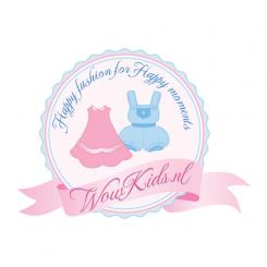 Logo design # 386232 for Design a logo for our new name: WOW kids - a online shop with magical and radiant clothes for happy kids contest