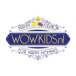 Logo design # 386600 for Design a logo for our new name: WOW kids - a online shop with magical and radiant clothes for happy kids contest
