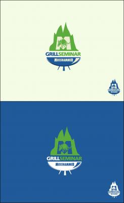 Logo design # 315894 for Logo for grill & BBQ workshops/ Grillcompetence for a butchery contest