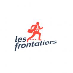 Logo design # 892170 for We want to make the graphic redesign of our logo, lesfrontaliers.lu contest