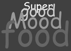 Logo # 283330 voor Ben jij die unieke designer die out of the box durft te denken en de boodschap van Supergoodmoodfood.nl vorm kan geven? wedstrijd