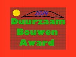 Logo # 259068 voor Ontwerp een krachtig logo voor de Nederlandse Duurzaam Bouwen Award 2014 wedstrijd