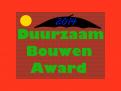 Logo # 259075 voor Ontwerp een krachtig logo voor de Nederlandse Duurzaam Bouwen Award 2014 wedstrijd