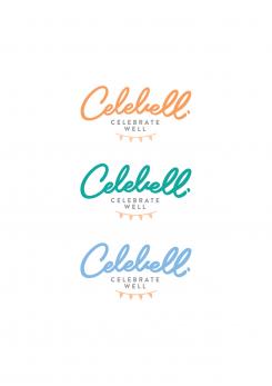 Logo # 1021391 voor Logo voor Celebell  Celebrate Well  Jong en hip bedrijf voor babyshowers en kinderfeesten met een ecologisch randje wedstrijd