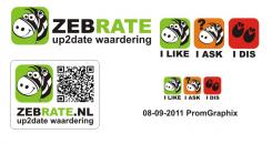 Logo # 34432 voor Zebrate wedstrijd