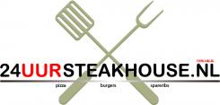 Logo # 445468 voor Logo voor bezorgdienst www.24uursteakhouse.nl wedstrijd