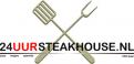 Logo # 445471 voor Logo voor bezorgdienst www.24uursteakhouse.nl wedstrijd