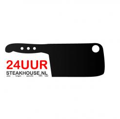 Logo # 445474 voor Logo voor bezorgdienst www.24uursteakhouse.nl wedstrijd