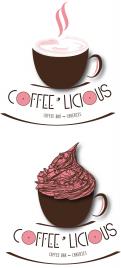 Logo design # 355935 for Logo for Coffee'licious coffee bar & cakeries contest