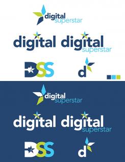 Logo design # 752585 for Design a fresh, modern and fun digital superstars logo for a tech startup company contest