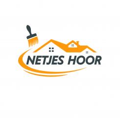 Logo design # 1279949 for Logo for painting company Netjes Hoor  contest