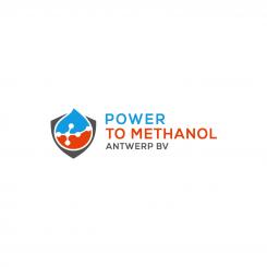 Logo design # 1089244 for Company logo for consortium of 7 players who will be building a  Power to methanol  demonstration plant for their legal entity  Power to Methanol Antwerp BV  contest