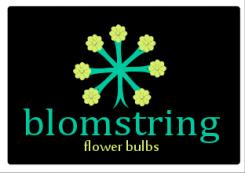 Logo # 1079591 voor Logo gezocht voor Blomstring  een nieuwe webshop voor de mooiste bloembollen wedstrijd