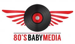 Logo design # 584006 for Create a vintage, retro, media related logo for 80's Baby Media contest