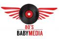Logo design # 584019 for Create a vintage, retro, media related logo for 80's Baby Media contest