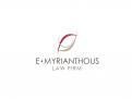 Logo design # 830344 for E Myrianthous Law Firm  contest