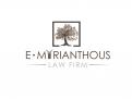 Logo design # 830357 for E Myrianthous Law Firm  contest