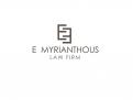 Logo design # 830361 for E Myrianthous Law Firm  contest