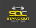 Logo # 1114925 voor Logo voor online coaching op gebied van fitness en voeding   Stand Out Coaching wedstrijd
