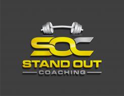 Logo design # 1114925 for Logo for online coaching in the field of fitness and nutrition   Stand Out Coaching contest