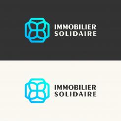 Logo design # 1169727 for Logo for  Immobilier Solidaire    The real estate agency that supports those who need it contest