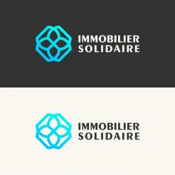 Logo design # 1169728 for Logo for  Immobilier Solidaire    The real estate agency that supports those who need it contest