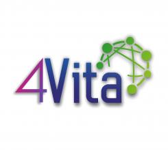Logo # 1212959 voor 4Vita begeleidt hoogbegaafde kinderen  hun ouders en scholen wedstrijd