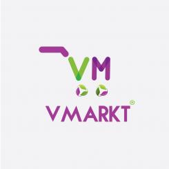 Logo design # 683660 for Logo for vegan webshop: Vmarkt contest
