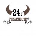 Logo # 447747 voor Logo voor bezorgdienst www.24uursteakhouse.nl wedstrijd