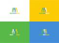 Logo design # 1248483 for fresh colorful logo with yellow green blue for my 1 person company contest